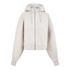 Jack Wills Girls Emblem Cotton Blend Embroidered Drawstring Hoodie