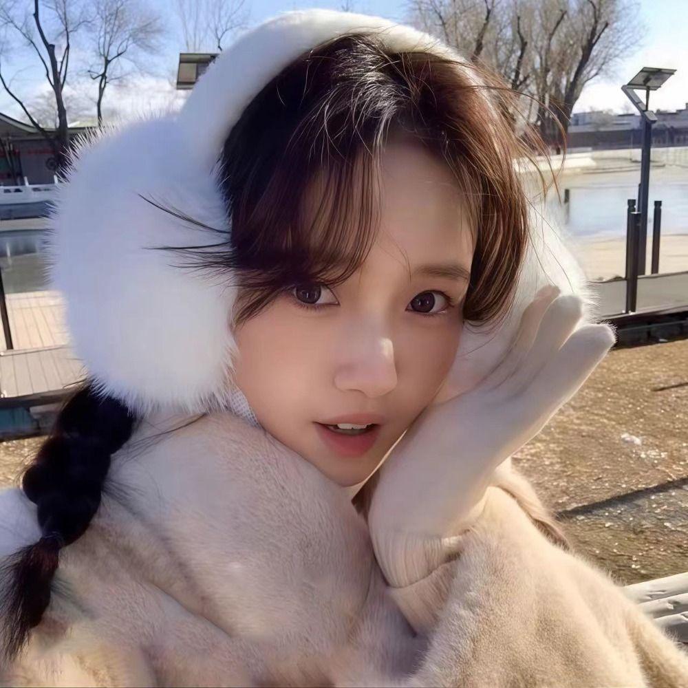 Портативные плюшевые наушники Зимние теплые наушники-наушники для улицы из искусственного меха для женщин и мужчин