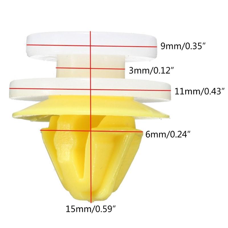 50 шт. зажимов для отделки колесной арки, замена держателя молдинга панели