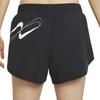 Nike Быстросохнущие дышащие шорты с логотипом на шнуровке, повседневные шорты для фитнеса, женские шорты черного цвета DD5972-045