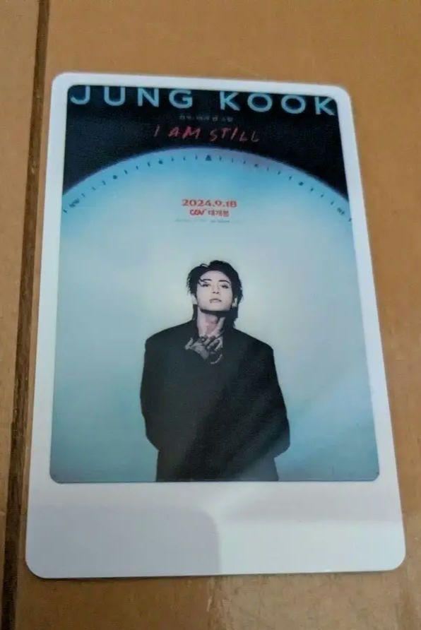 [Б/У] BTS Чонгук Jungkook Фильм "Я ВСЕ ЕЩЕ" CGV Корейская версия коллекционные карточки 5 штук
