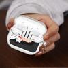 Cute Crayons Shinchan Clear Earphone Cases Cover With Hook Case For Samsung Galaxy Buds 4Pro Live 2 2Pro 3 FE 3Pro 4 Pro