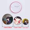 32/44/58 мм Komi Can T Communicate Круглая булавка Милая мультяшная застежка-брошь для рюкзака Аксессуары для одежды Аниме Коллекция Значков Украшения