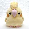 Hamee TST ADVANCE Munyum Cockatiel Plush XL Size Toy, Lutino, Yellow,