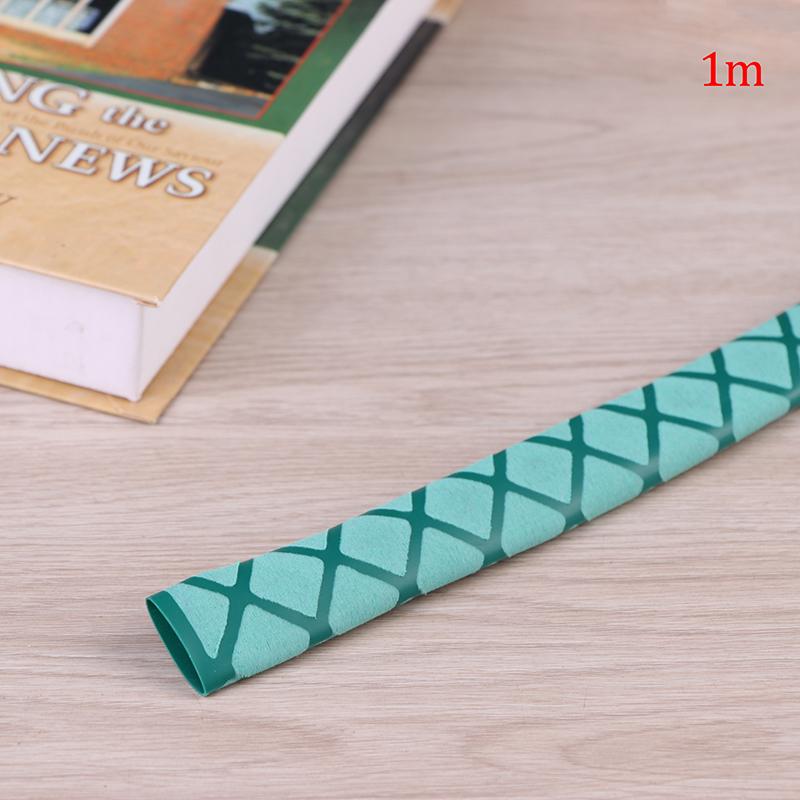 Нескользящая термоусадочная трубка 1 м, водонепроницаемая обертка для рыбалки, чехол для удочки и ракетки