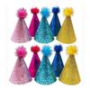 Decorative Dog Sparkling Hat Adjustable Cat Headgear Pets Accessories Cat Sequin Cap  For Dogs Cats