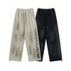 2026 American Vintage Distressed Sweatpants Hip Hop Streetwear Casual Pants Unisex