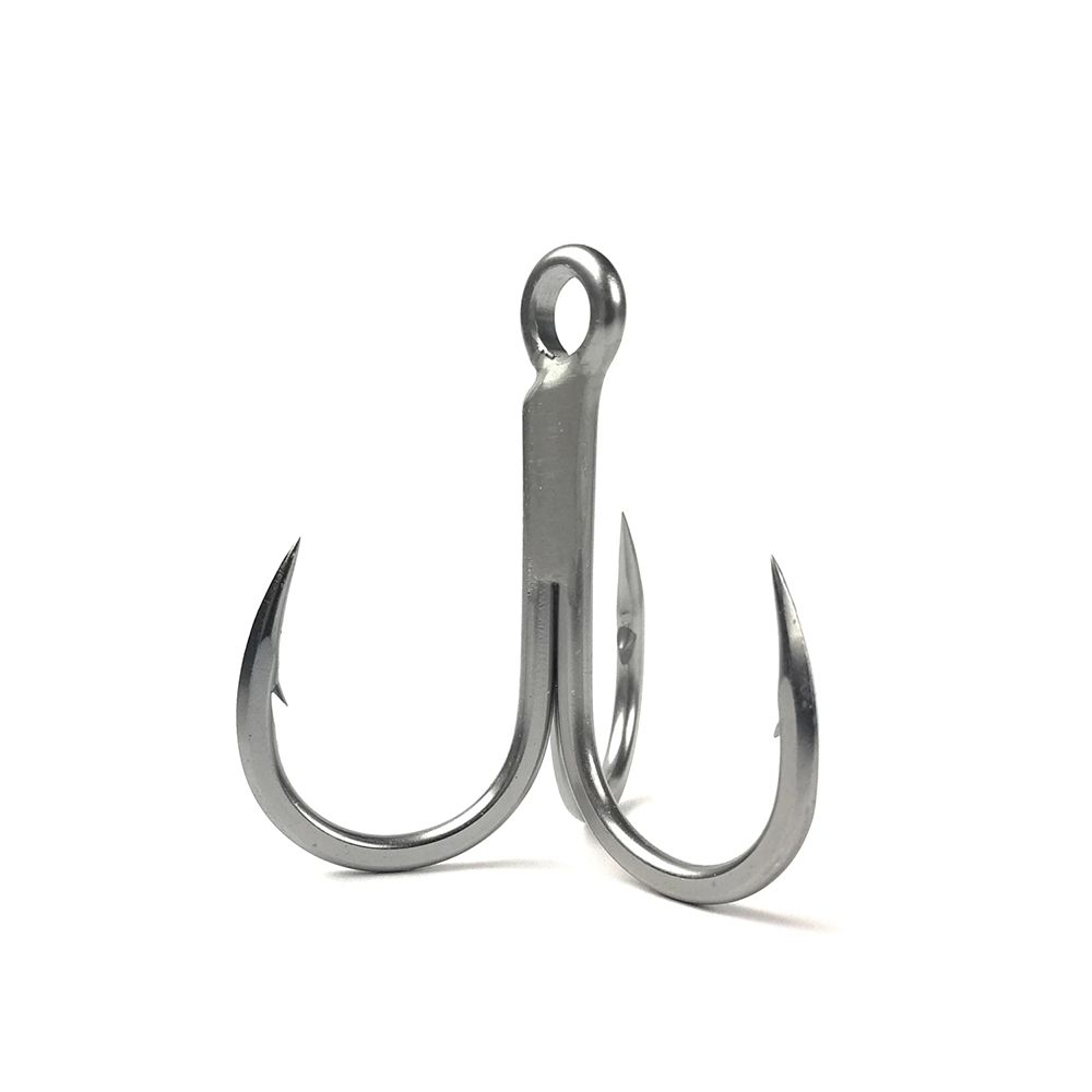 Принадлежности Приманка для соленой воды Тройной якорь Крючки для соленой воды 4X Тройной крючок Рыболовные крючки для морского троллинга