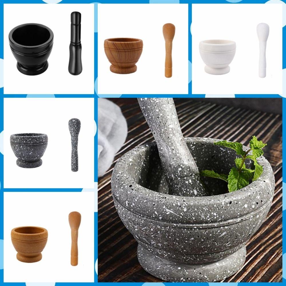 Многофункциональный набор пестиков для ступки, ручная каменная ступка для прессования чеснока, лекарственный горшок с травами