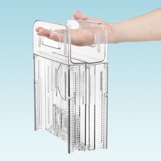 Expandable Bathtub Tray Caddy Strong Load-bearing Non-Slip Foldable Design Transparent Bath Accessories