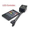New 20 Music Keys IR Controller Black Remote Sound Sensor for RGB LED Strip High Quality