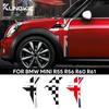 2 шт./комплект для Mini Cooper R55 R56 R61 R60 Countryman Декоративная накладка-жабра на крыло Наклейка Декор Автоаксессуары Автостайлинг
