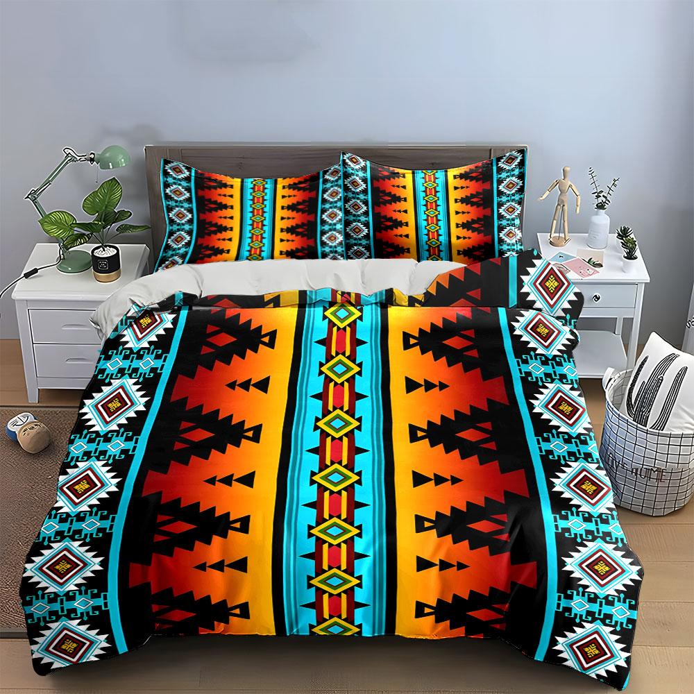 Geometric diamonds and triangles. Bedding sets Duvet cover sets Duvet covers Pillowcases(1* Duvet Cover 2* Pillowcases without duvet insert)