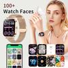 2025 New Fashion Women Smartwatch AMOLED HD Screen Heart Rate Blood Oxygen Monitoring BT Call Sports Smartwatch Woman for IOS Android