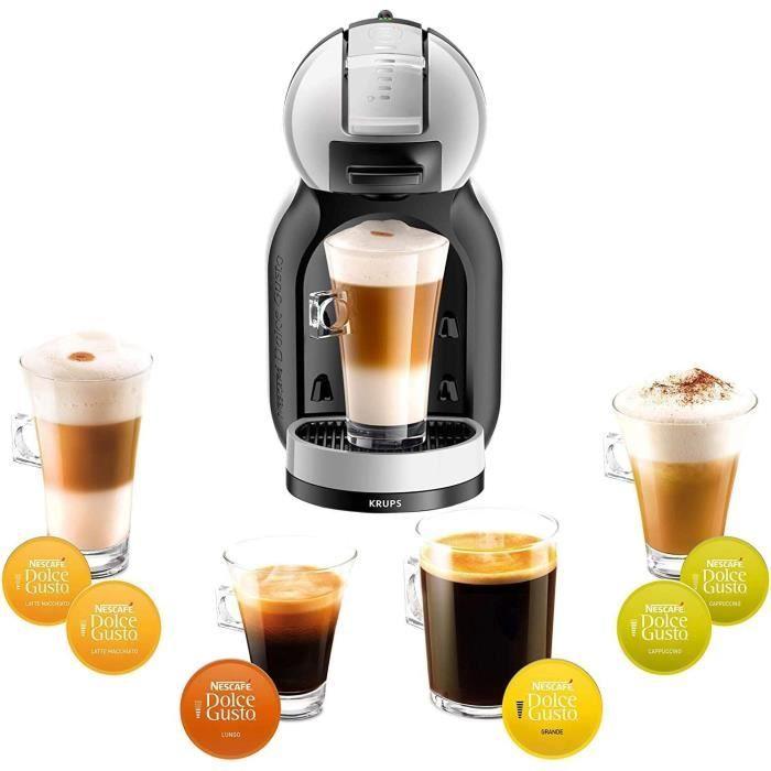 Machine À Café - NESCAFE - Dolce Gusto Mini Me - Automatique - 15 Bars - Gris/Noir KP123B40