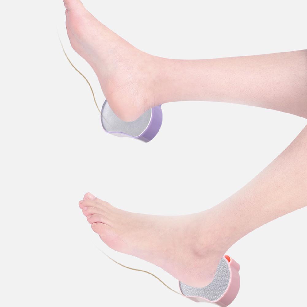 1 шт. Нано-стеклянная пилка для ног для удаления мертвой кожи, мозолей, пилка для подошвы для пяток, скребок для кожи подошвы, педикюрный шлифовальный камень