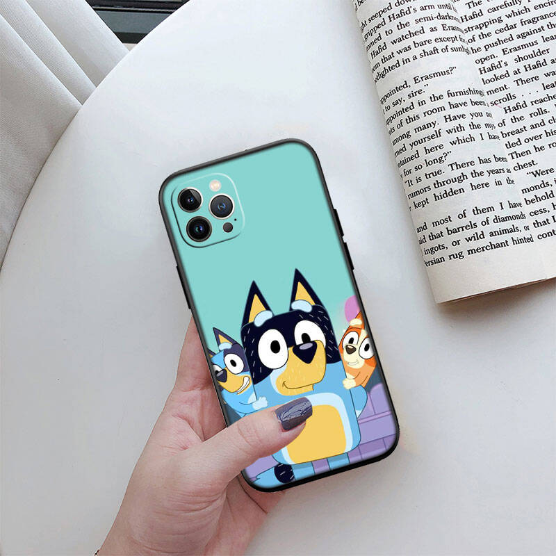 Синий чехол для телефона Bluey MH23 для Samsung S20 S21 S22 S23 S24 FE Ultra Plus Lite S21S A55 A07 A17 F06 F16 M06 M16 M56 A36 A37 A57