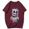 Мужская футболка Marshmello DJ Потрясающая Летняя Y2K Графическая Качественная Унисекс Одежда Футболки