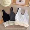 Keep Warm Underwear Thermal Sling Vest Fashion Thickened Vest  for Women Female