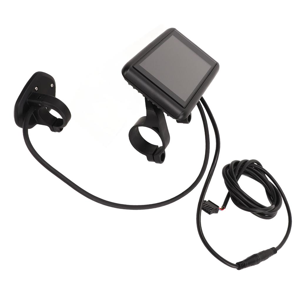 Панель дисплея электрического велосипеда ABS 5V LCD Высокое разрешение Многофункциональная панель дисплея велосипеда с SM