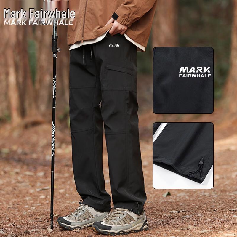 Mark Fairwhale Men's Straight-Leg Casual Cargo Pants