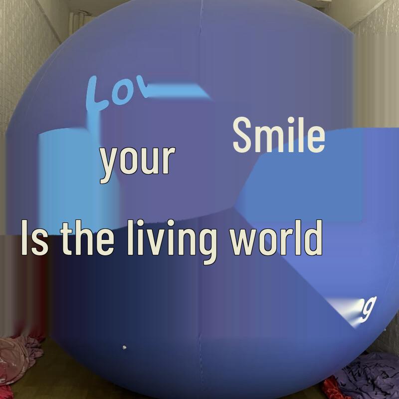 Inflatable Round Sphere Decoration with Blower