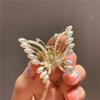 Cute Zinc Zinc Alloy Korean Rhinestone Grasping Clip Hair Accessories Pearl Hair Clip Butterfly Hair Claw