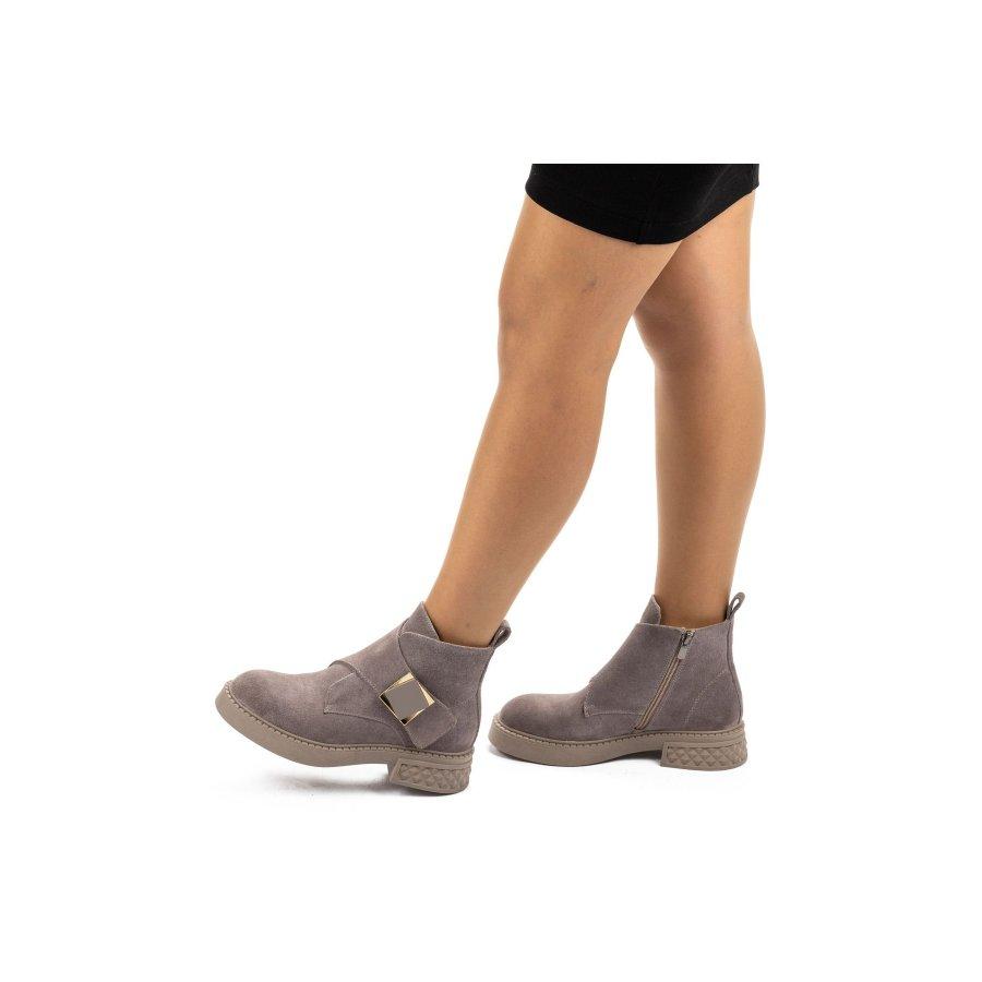 Женские повседневные ботинки из натуральной кожи