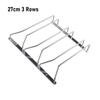 1Pcs 304 Stainless Steel Wine Glass Rack Kitchen Supplies Stemware Holder New Cup Goblets Hanger