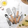 Quickly Cheese Grater Flat Wooden Handle Flat Cheese Grater Cheese Grater  for Kitchen Accessories