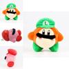 Adorable Kirby Waddle Dee Plush Doll With Mario Luigi Hat For Kids Gift Pendant