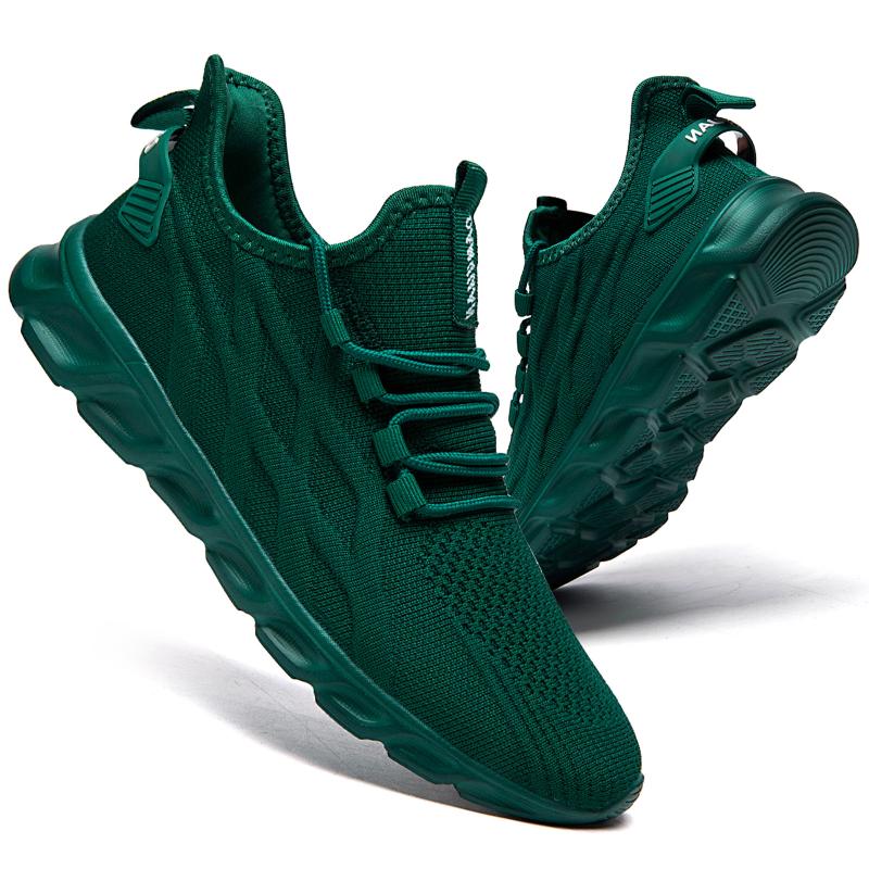 Fashion Fujeak Plus Size 40-46 Casual Sneakers Lightweight Running Shoes for Men Non-slip Footwear Breathable Trendy Comfort Soft Flats