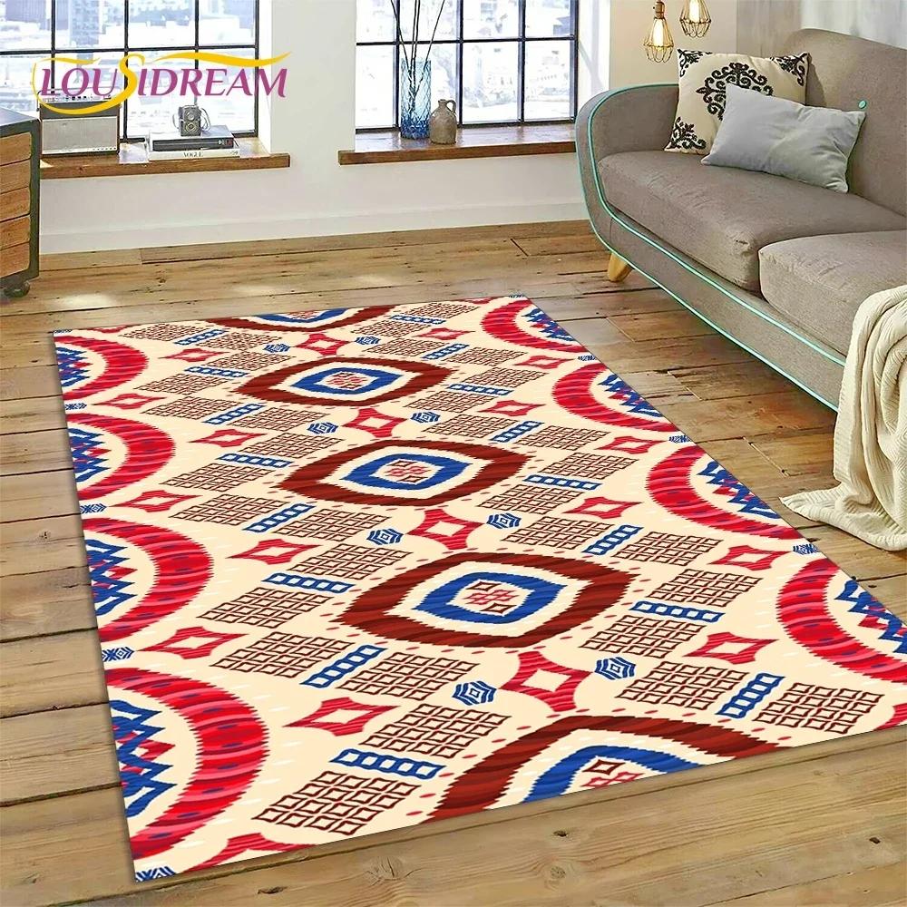 3D Скандинавский Турецкий Богемный Кельтский Ковер Коврик для Спальни Гостиной Дома Украшение Дивана, Детская Игровая Большой Декор Напольный Коврик Подарок
