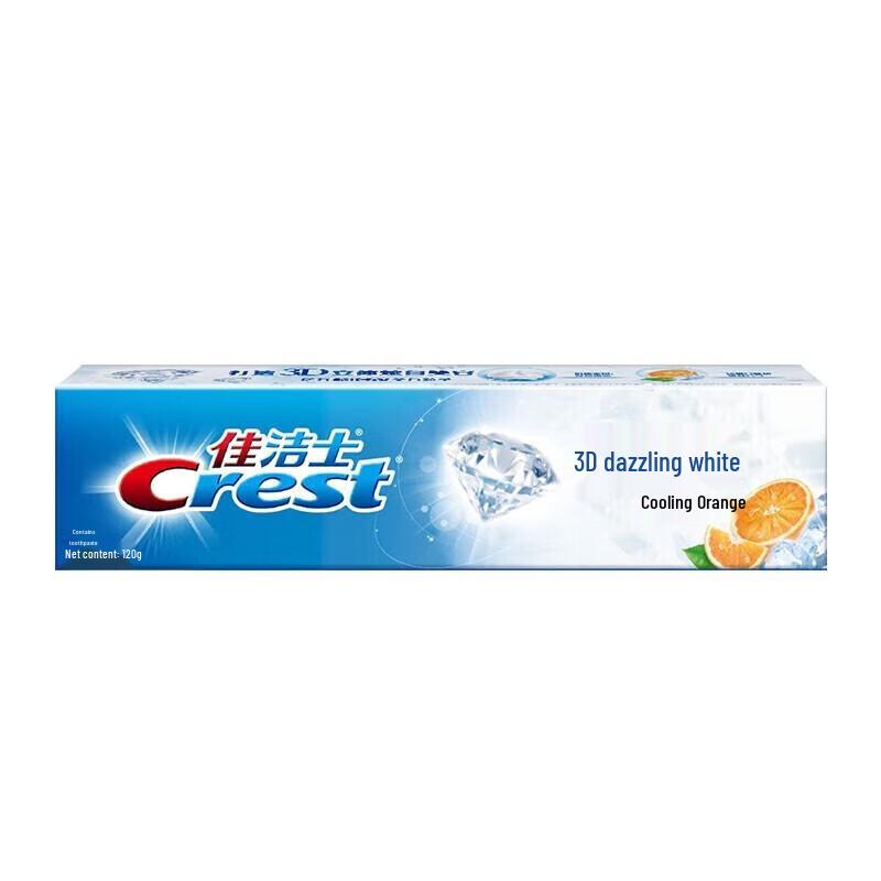Crest 3D White Invigorating Iced Orange Toothpaste
