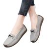 Натуральная кожа женские туфли на плоской подошве женская повседневная обувь роскошные лоферы женские туфли-лодочки мокасины большой размер 35-44