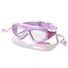Children's Fashion Swimming Glasses Earplugs Waterproof Anti-fog Big Frame Diving Silicone HD Swimming Glasses