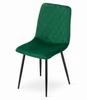 TURIN chair - dark green velvet x 2