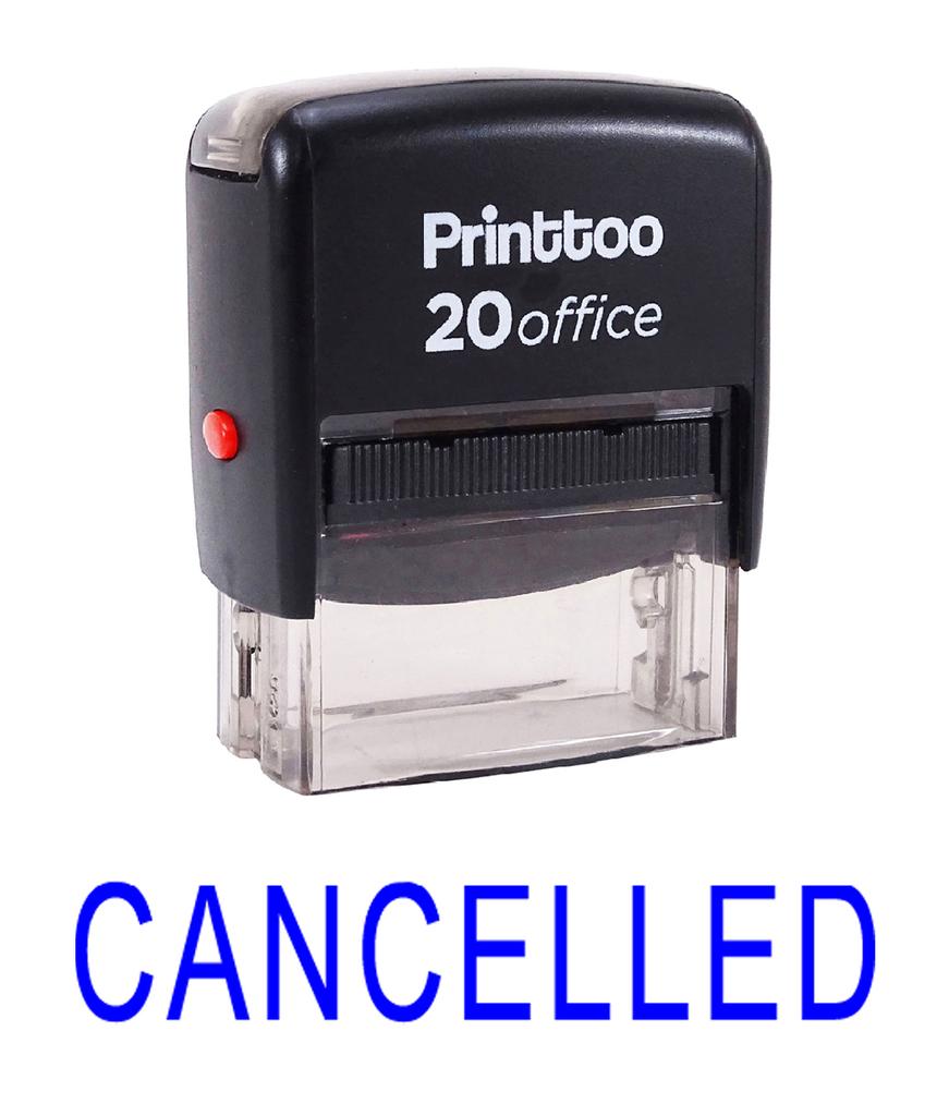 Printtoo Office Стационарная индивидуальная печать ОТМЕНА Самокрасящаяся резина