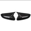 Black Rearview Mirror Cover for 16-21 Honda Civic FK7/FK8