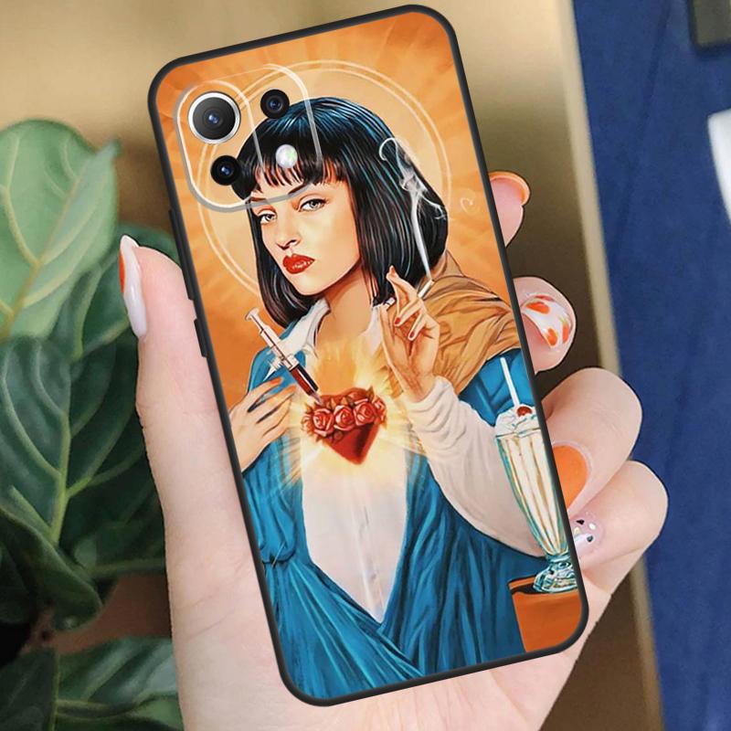 Чехол для телефона с постером фильма «Криминальное чтиво» для Xiaomi 17 Pro Max 14 15 Ultra 13T 14T 15T Pro POCO F8 F7 F5 F6 X5 X6 X7 Pro Чехол