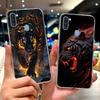 Чехол для телефона Samsung Galaxy A11 M11 Samsung A11 M11 A115F M115F Элегантный Цветочный Кот Раскрашенный Мягкий Силикон Прозрачный ТПУ Чехлы
