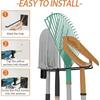 Metal Wall Mount Garage Hooks for Garden Tools, Chairs, Hoses, Bulk Items, Ropes, Hovels, Rakes, Brooms, Mop, Spade Garage Space Saving Storage,2pcs