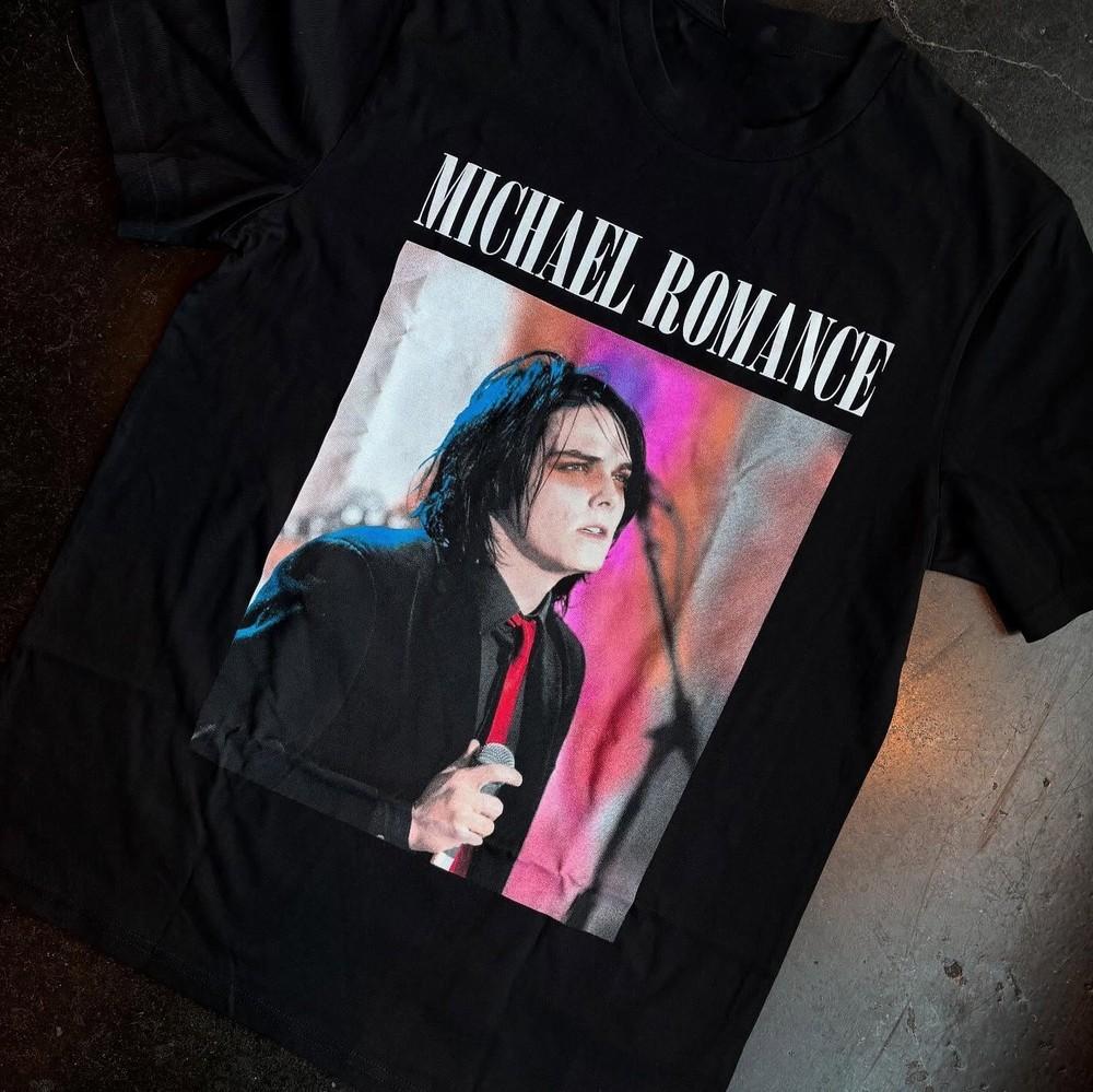 НОВАЯ футболка MCR My Chemical Romance Michael Romance Размер S-5XL Фанмейд Унисекс