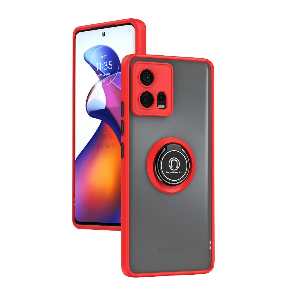 Магнитный чехол-подставка Магнитный держатель Чехол для телефона для Motorola Moto Edge 30 Fusion Противоударный чехол Вращающаяся на 360° подставка-кольцо