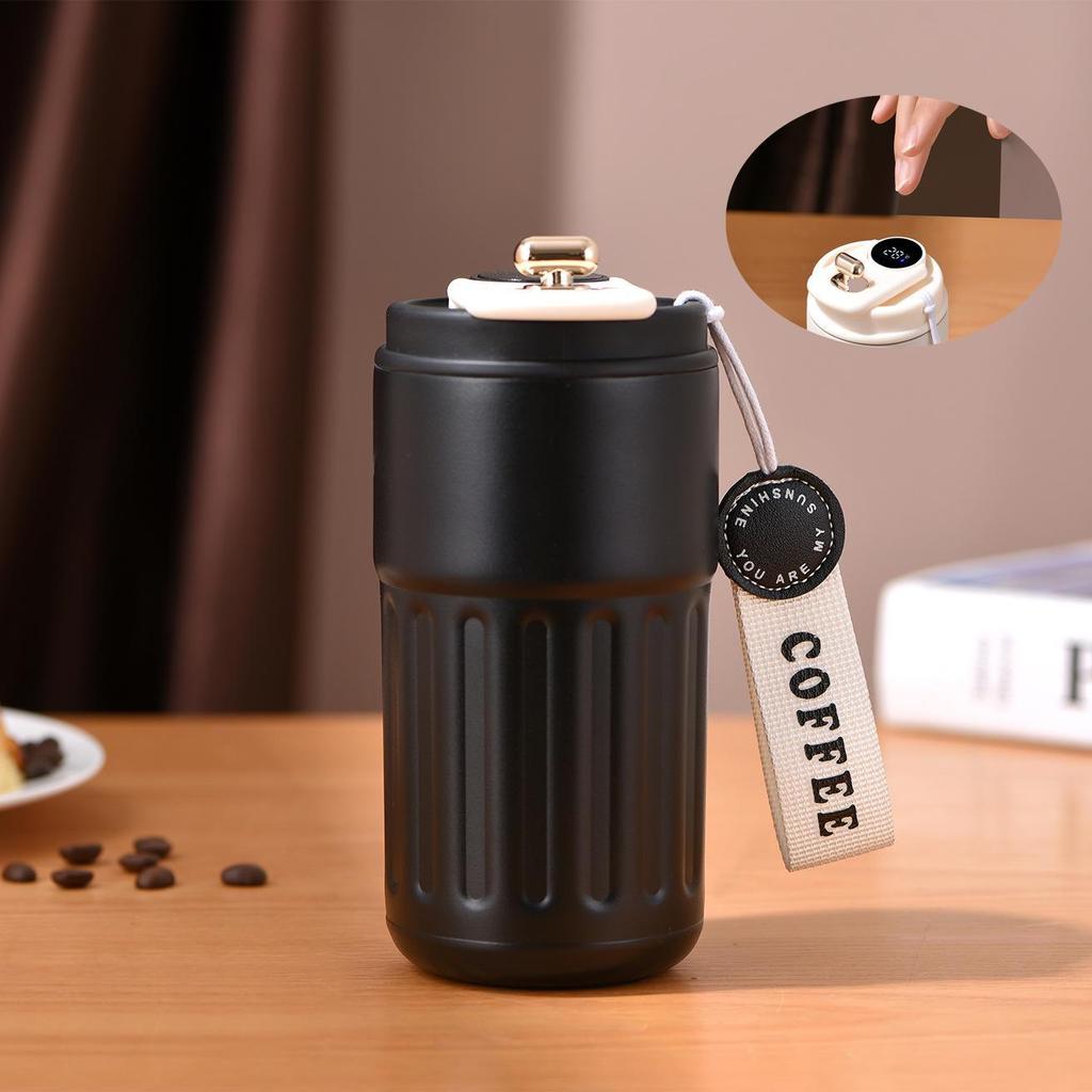 "Smart Temperature Classic Coffee Cup: Portable & Stylish 316 Stainless Steel Event Gift"