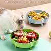 Anti Choking Dog Slow Food Bowl Interactive Durable Cat Bowl Puzzle Toy Rotating Anti Slip Pet Feeding Toy Pet Food Dispenser
