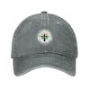 St Matthew Catholic Church Logo with website Baseball Cap GentleUnisex Hat Sunhat Beach hats for Unisex Unisex Caps Womens