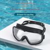 Взрослые очки для плавания с большой оправой высокой четкости с защитой от запотевания и маска для дайвинга