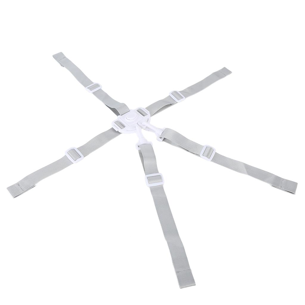 Ремни безопасности для высокого стульчика, регулируемые 5-точечные ремни безопасности для ребенка, ремень безопасности с пряжкой для коляски