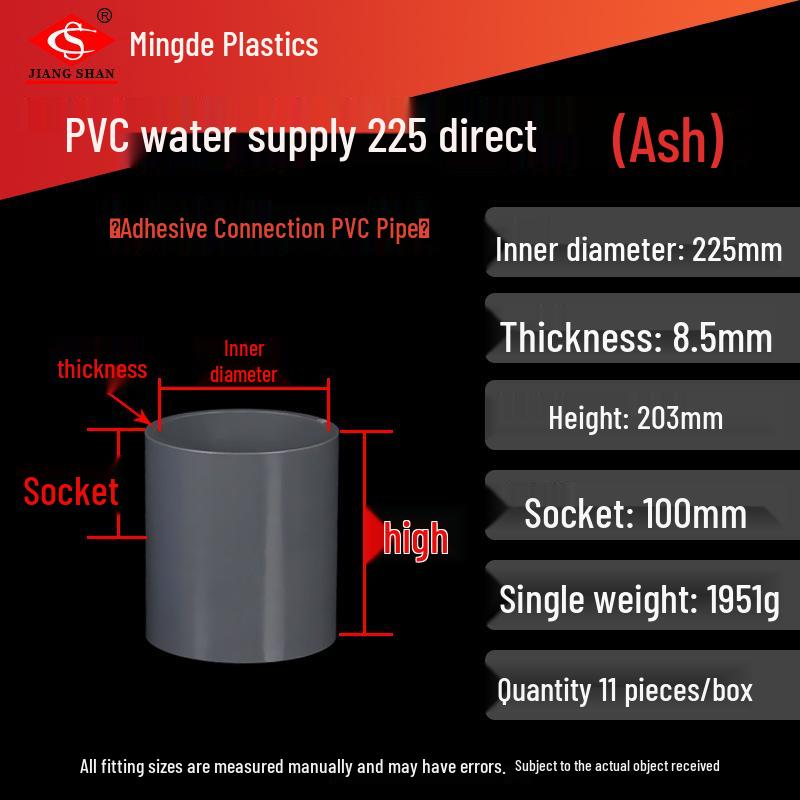 ПВХ Двусторонний Прямой Хомут для Фитингов Водоснабжения